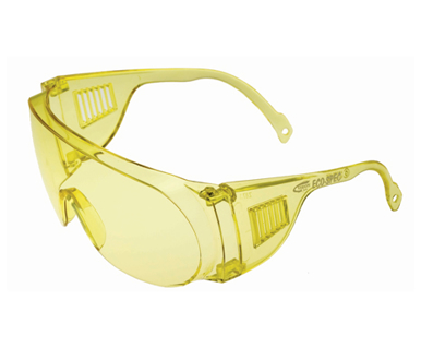 Picture of VisionSafe -209YWAR - Amber Uncoated Safety Glasses
